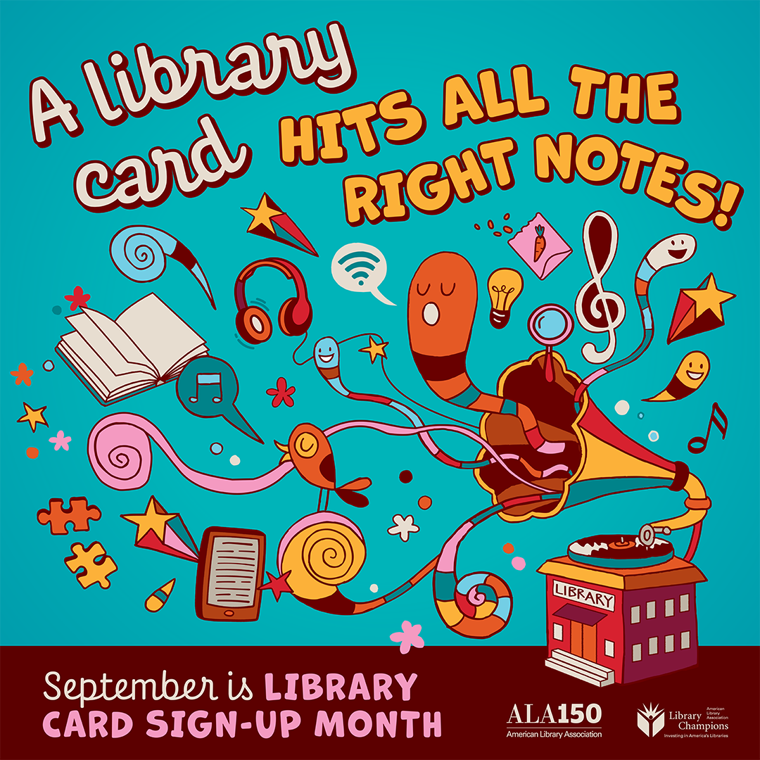 Library Card Sign Up Month